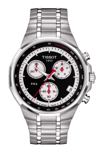 Tissot PRX Chronograph Quartz Stainless Steel / Black